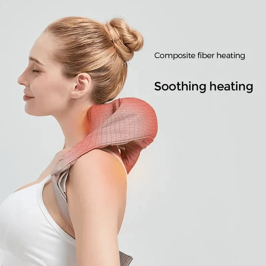 Deep Kneading Neck and Shoulder Hand-Shaped Massager